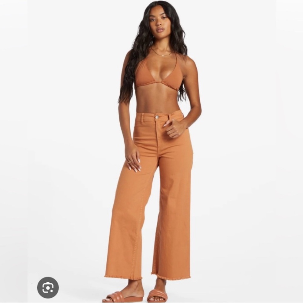Billabong Women’s Freefall high-waisted wide leg pant